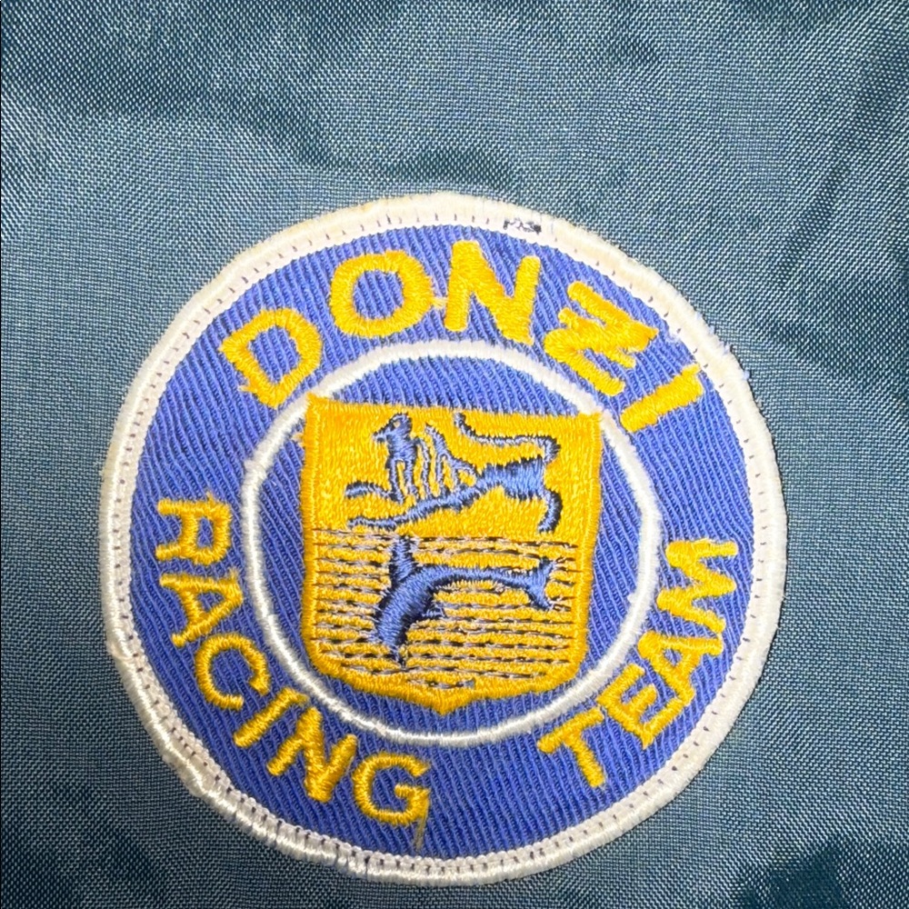 Donzi racing team vintage 60s 70s talon zipper jacket mechanic medium - Picture 2 of 9